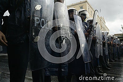 Athens Riots, students rally, 2006