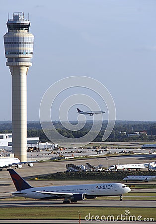 Atlanta control tower