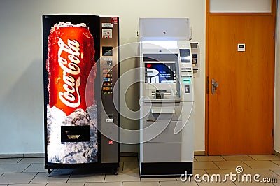 ATM and vending machine