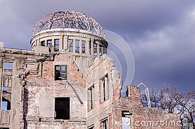 Atomic Bomb Dome, the building was attack by atomic bomb in worl