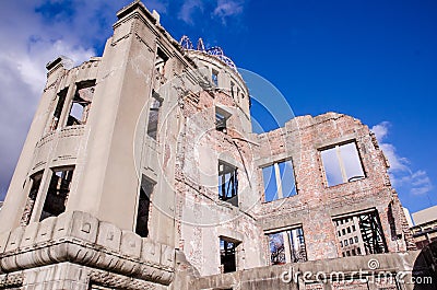 Atomic Bomb Dome, the building was attack by atomic bomb in worl