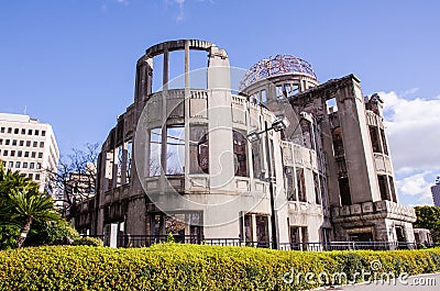 Atomic Bomb Dome, the building was attack by atomic bomb in worl