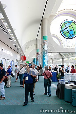 Attendees at the ESRI User Conference 2010