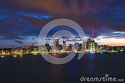 Auckland skyline