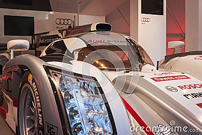 Audi e-tron quattro car at Wired Next Fest in Milan, Italy