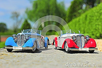 Audi 225 Front Roadster replica model cars