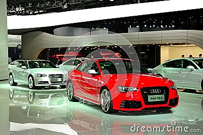 Audi RS5 saloon car