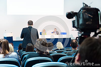 Audience at the conference hall.