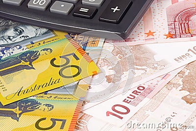 Australia and Euro currency