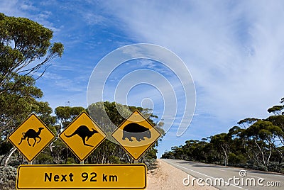 Australian road signs