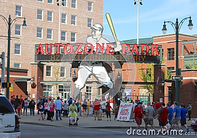 Auto Zone Park Home of the Memphis Redbirds Baseball Team