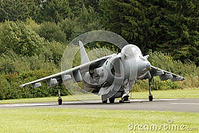 AV-8B Harrier attack aircraft
