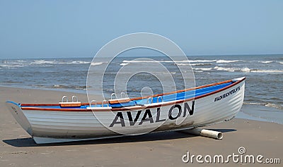 Avalon Beach Patrol Boat