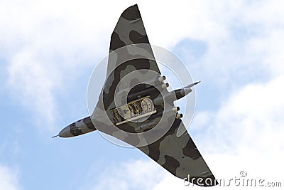 Avro Vulcan bomber in flight