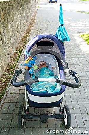 Baby buggy sidewalk