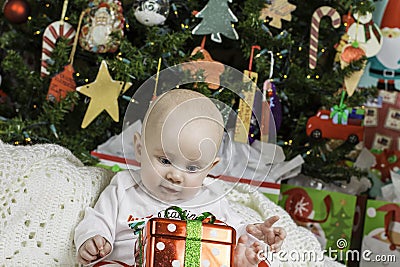 Baby Christmas Portrait
