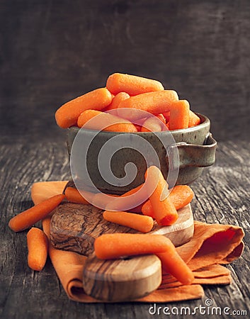Baby cut carrots