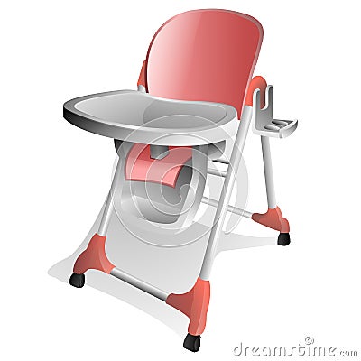 Baby High Chair Royalty Free Stock Photos - Image: 16056998