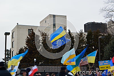Back to the USSR; Ukraine Protest at Russian Embassy 3/4/14