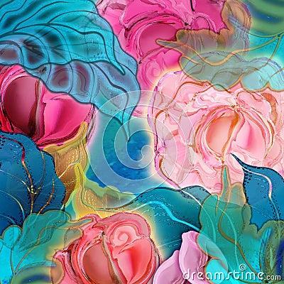 Background floral, roses