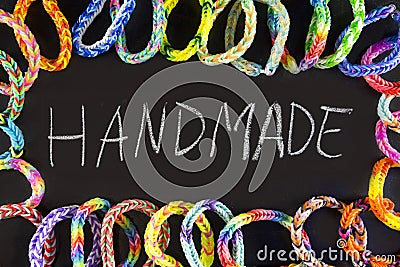 Background rubber bracelets