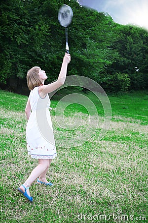 Badminton player