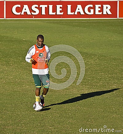 Bafana Bafana Soccer Team Practice