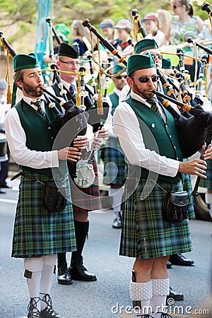 Bagpipes band