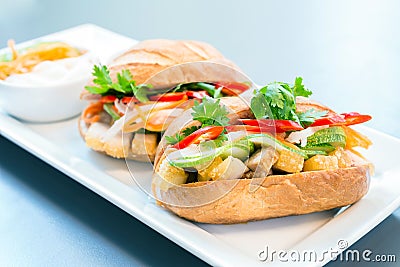 Baguette sandwich