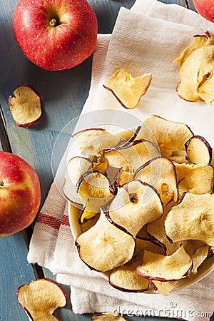 Baked Dehydrated Apples Chips