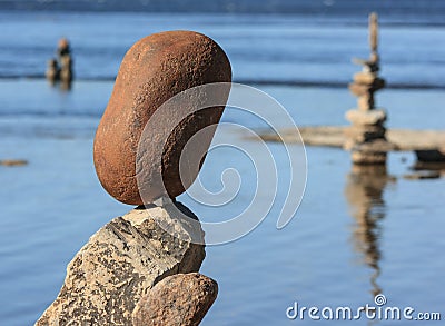 Balanced Stones at Festival