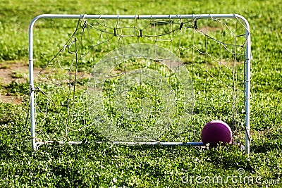 Ball Football Soccer Mini Goal Net