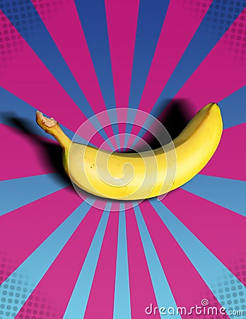 Banana POP! Stock Image - Image: 3979761