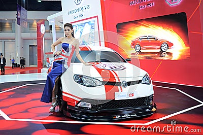 BANGKOK MOTOR SHOW - MARCH 26 , MG 6 car