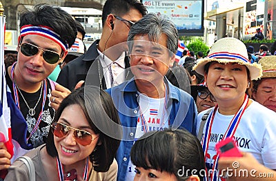 Bangkok, Thailand: Democratic Party Leader Venis Kosayothin