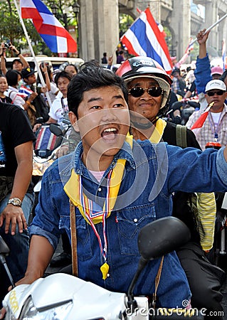 Bangkok, Thailand: Operation Shut Down Bangkok Protestors