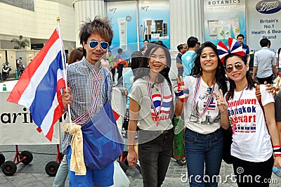 Bangkok, Thailand: Operation Shut Down Bangkok Protestors