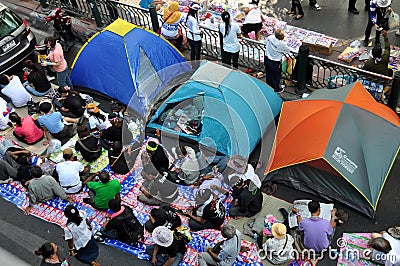 Bangkok, Thailand: Operation Shut Down Bangkok Protestors