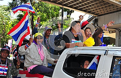 Bangkok, Thailand: Operation Shut Down Bangkok Protestors