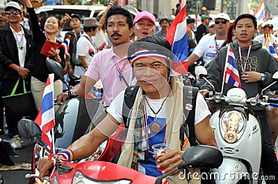 Bangkok, Thailand: Operation Shut Down Bangkok Protestors