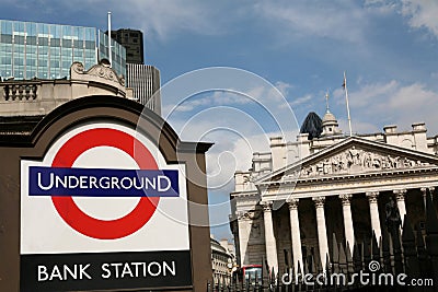 Bank of England Underground Station