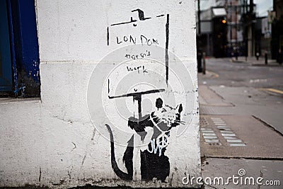 Banksy s London Doesn t Work Graffiti in the City of London