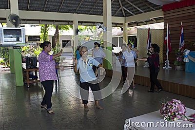 Banquet for elderly people