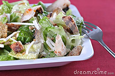 Barbecue chicken salad