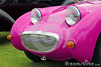 Barbie pink frogeye sprite car