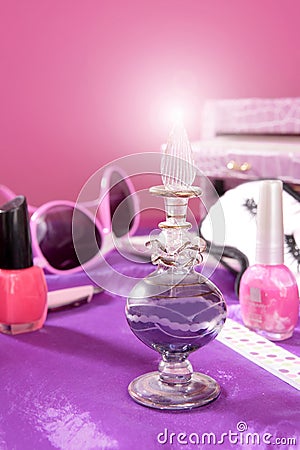  Vanities on Barbie Style Fashion Makeup Vanity Dressing Table Stock Photography