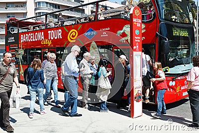 Barcelona City Tour bus