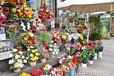 Barcelona Flower Stall