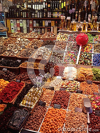 Barcelona Market Stall