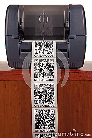 Barcode label printer